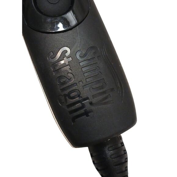 Simply Straight Ceramic Straightening Brush Argan Oil Infused Ionic ANTI Frizz - Picture 2 of 6